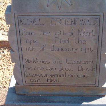 GROENEWALD Muriel 1934-1936