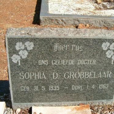 GROBBELAAR Sophia D. 1935-1963