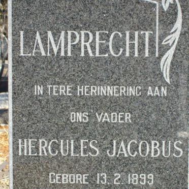 LAMPRECHT Hercules Jacobus 1899-1981