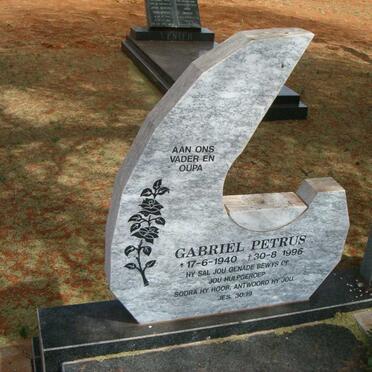 LOUW Gabriel Petrus 1940-1996