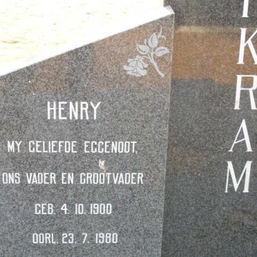 MARKRAM Henry 1900-1980