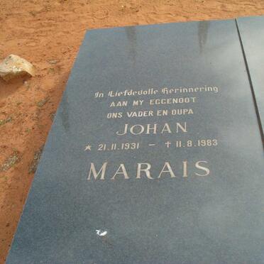 MARAIS Johan 1931-1983