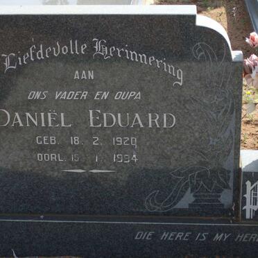 PAGE Daniël Eduard 1920-1994
