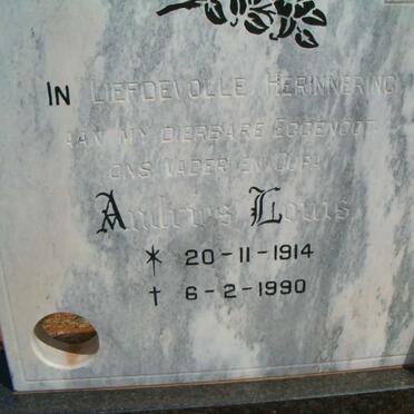 ? Andries Louis 1914-1990