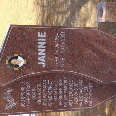 ROODT Jannie 1954-2001