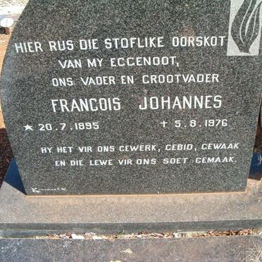 ROOS Francois Johannes 1895-1976