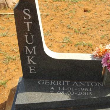 STUMKE Gerrit Anton 1964-2005