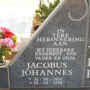 VENTER Jacobus Johannes 1930-1998