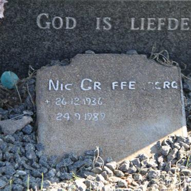GRYFFENBERG Nic 1936-1989