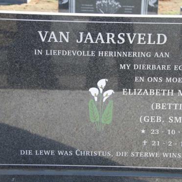 JAARSVELD Elizabeth Maria, van nee SMITH 1938-1996