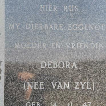 JAARSVELD Debora, van nee VAN ZYL 1947-1994 