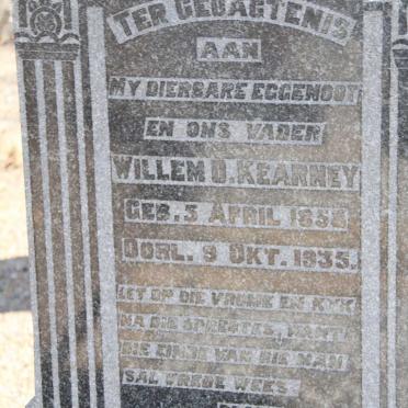 KEARNEY Willem D. 1858-1935