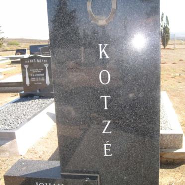 KOTZE Johan 1947-1982 