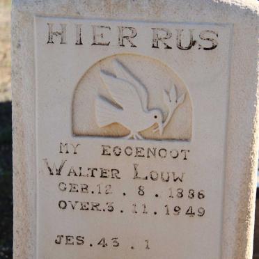 LOUW Walter 1886-1949