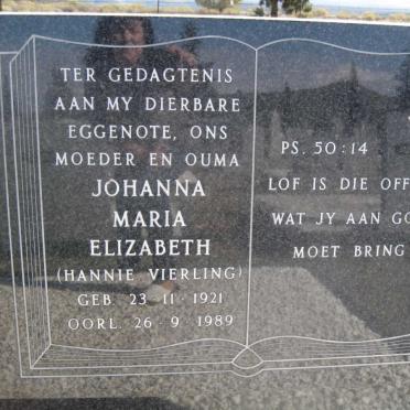 LOMBARD Johannes Petrus Paulus 1908-1993 &amp; Johanna Maria Elizabeth 1921-1989