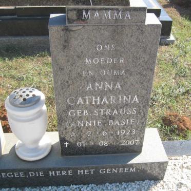 LOUW Nicolaas Salmon 1917-1993 &amp; Anna Catharina STRAUSS 1923-2007