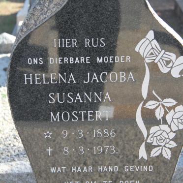 MOSTERT Helena Jacoba Susanna 1886-1973