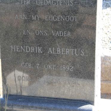 MOUTON Hendrik Albertus 1892-1974