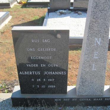NEL Albertus Johannes 1917-1989