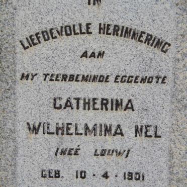 NEL Catherina Wilhelmina nee LOUW 1901-1949