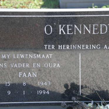 O'KENNEDY Faan 1943-1994