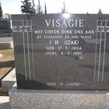 VISAGIE I.H. 1904-1982