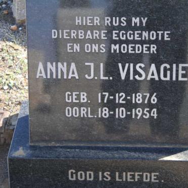 VISAGIE Anna J.L. 1876-1954