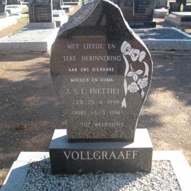 VOLLGRAAFF J.S.L. 1898-1981