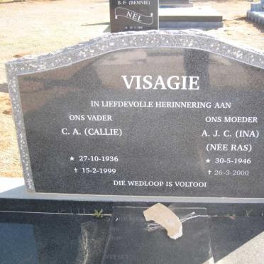 VISAGIE C.A. 1936-1999 &amp; A.J.C. RAS 1946-2000