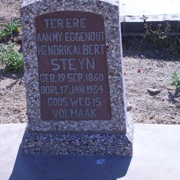 STEYN Hendrik Albert 1860-1934