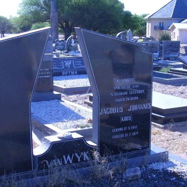 WYK Jacobus Johannes, van 1912-1974