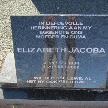 ? Elizabeth Jacoba 1934-2008