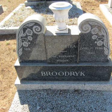 BROODRYK Hester Magaretha 1889-1962