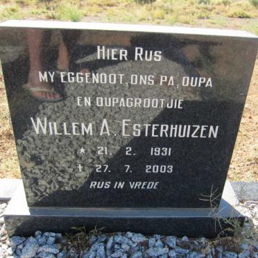 ESTERHUIZEN Willem A. 1931-2003