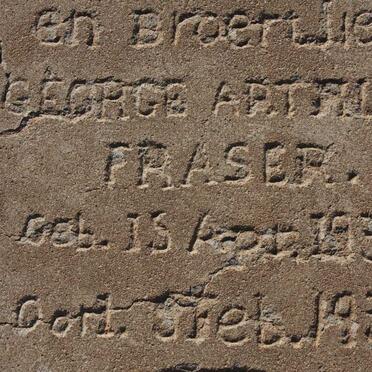 FRASER George Arthur 1931-1933