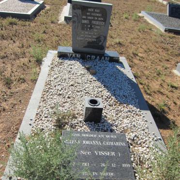 GRAAN Daniel Frederick, van 1906-1981 &amp; Helena Johanna Catharina VISSER 1913-1999