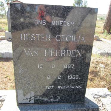 HEERDEN Hester Cecilia, van 1897-1960
