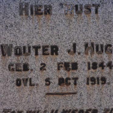 HUGO Wouter J. 1844-1919