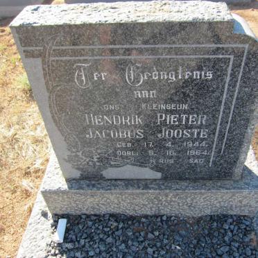 JOOSTE Hendrik Pieter Jacobus 1944-1964