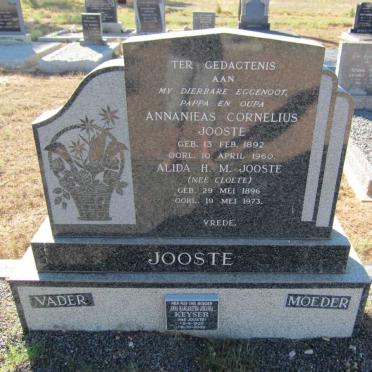 JOOSTE :: CLOETE :: KEYSER