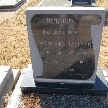 KEYSER Johannes 1906-1971