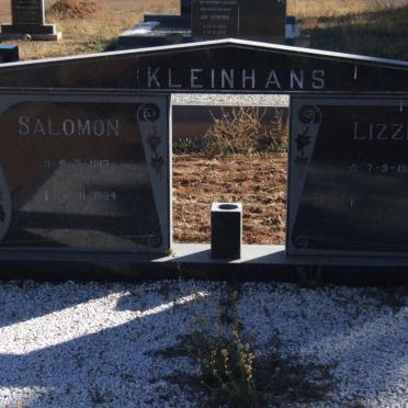 KLEINHANS Salomon 1913-1994 &amp; Lizzie 1931-