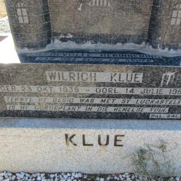 KLUE Wilrich 1939-1955