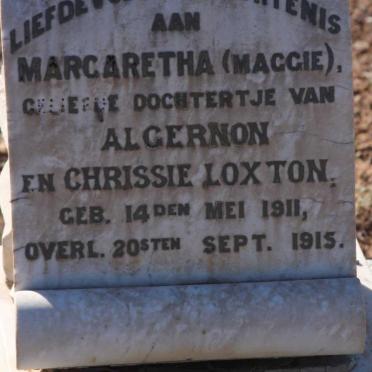 LOXTON Margaretha 1911-1915