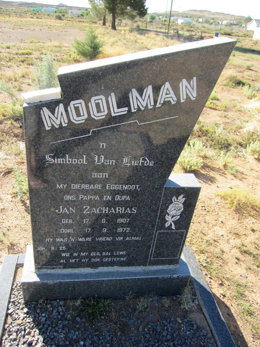 MOOLMAN Jan Zacharias 1907-1972