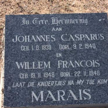 MARAIS Johannes Casparus 1939-1940 :: MARAIS Willem Francois 1948-1948