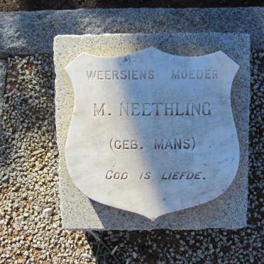 NEETHLING M. nee MANS