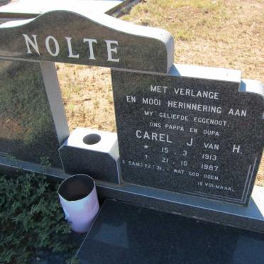 NOLTE Carel J. van H. 1913-1987