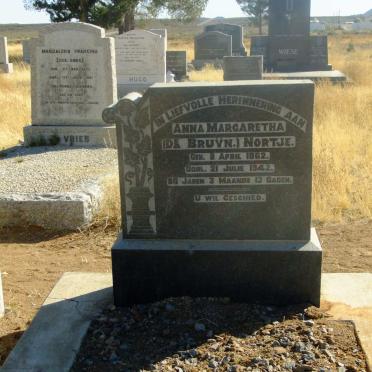 NORTJE Anna Margaretha nee DE BRUYN 1862-1942