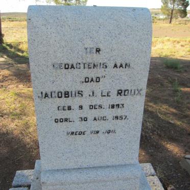 ROUX Jacobus J., le 1893-1957